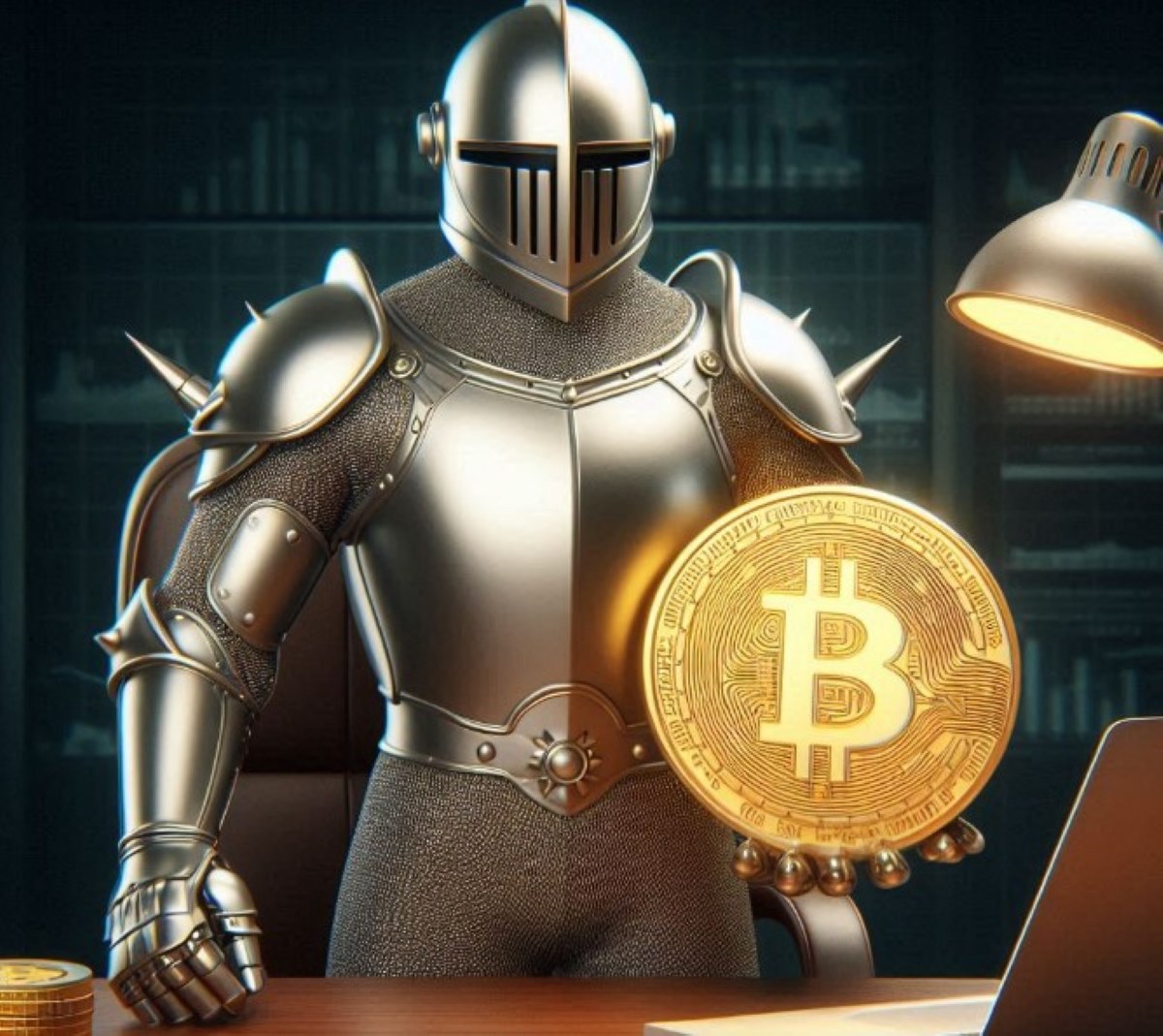 wear your bitcoin armor