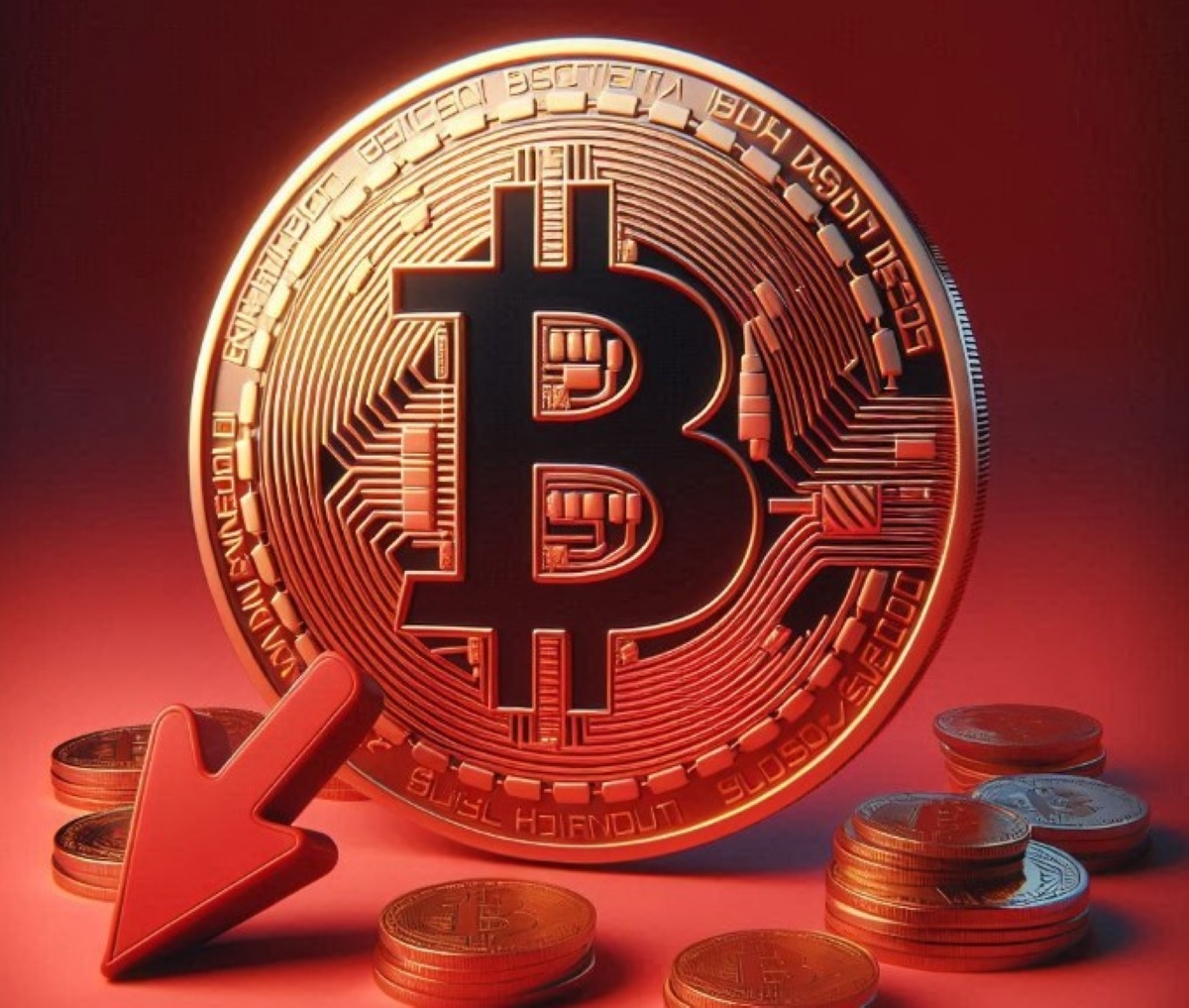 Bitcoin Price Drops by €3000