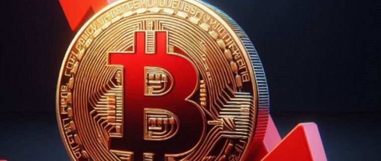 Bitcoin Dips 5% to under $58000