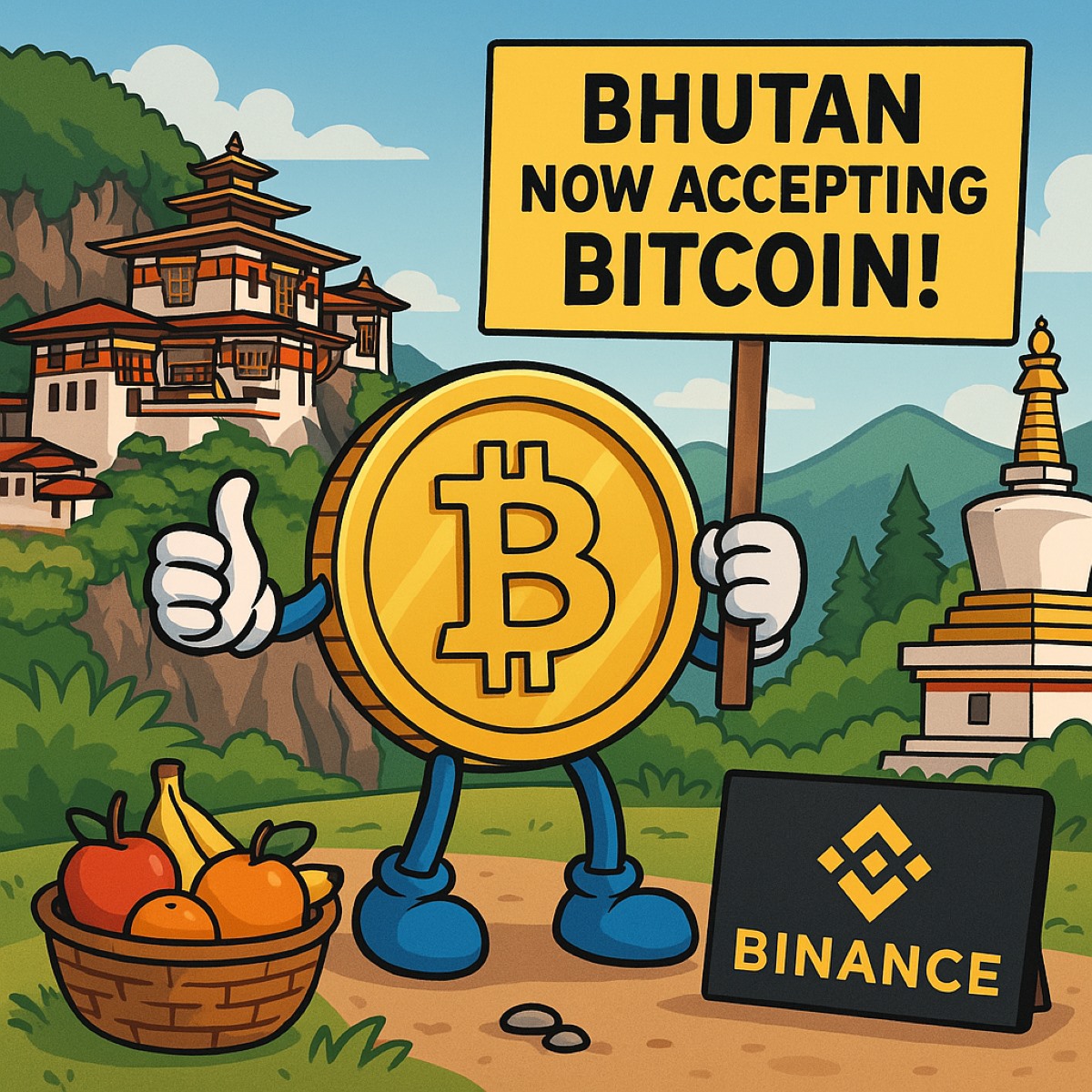 Bitcoin for Tourism in Bhutan